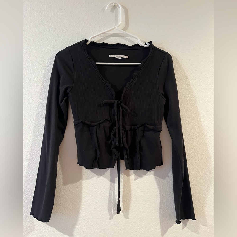 kimchi blue black cardigan